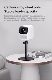 WANBO Round Desk Projector Mount — 360° Adjustable, 5kg Capacity - image 9