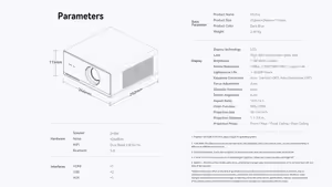WANBO X5 Pro FHD Smart Projector 1080p | Android TV 11 - image 28
