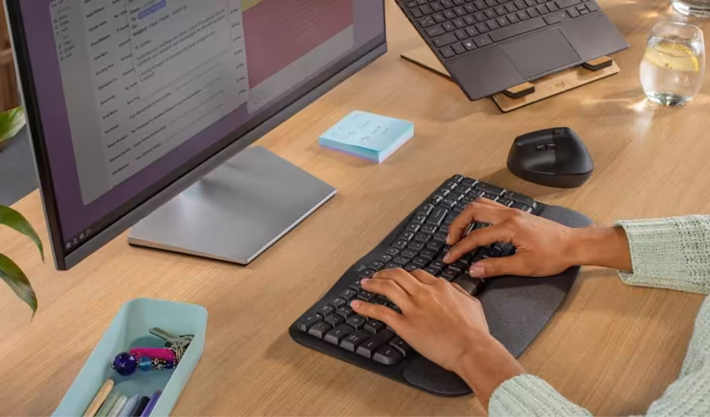 More palm support, less pressure.