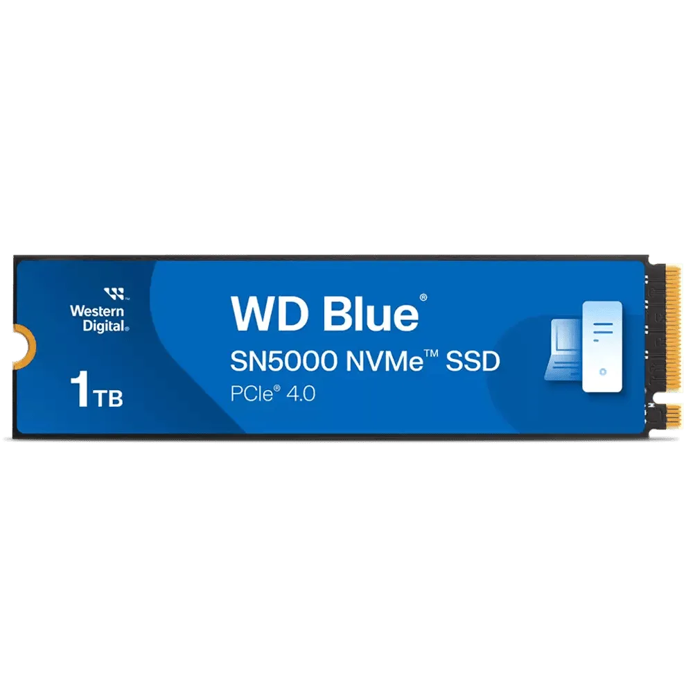 Western Digital WD Blue SN5000 1TB NVMe PCIe Gen4 SSD