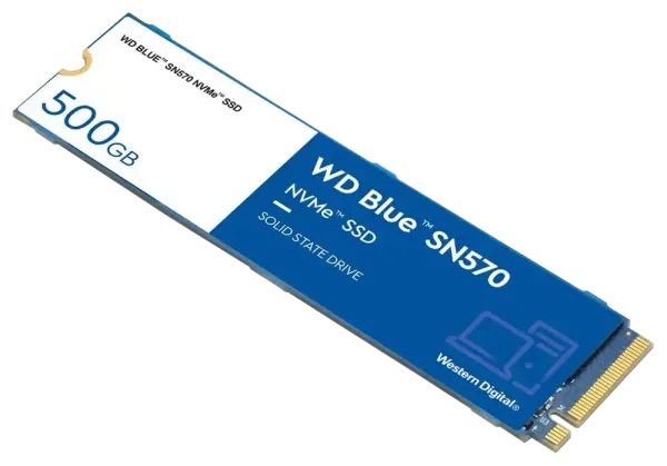 WD Blue SN570 500GB NVMe Internal SSD - High-Speed Storage