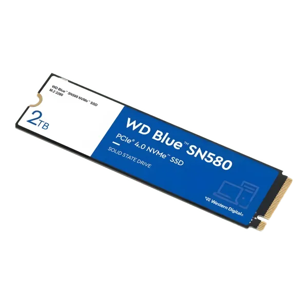 Western Digital WD Blue SN580 2TB M.2 NVMe Gen4 SSD — Fast Storage