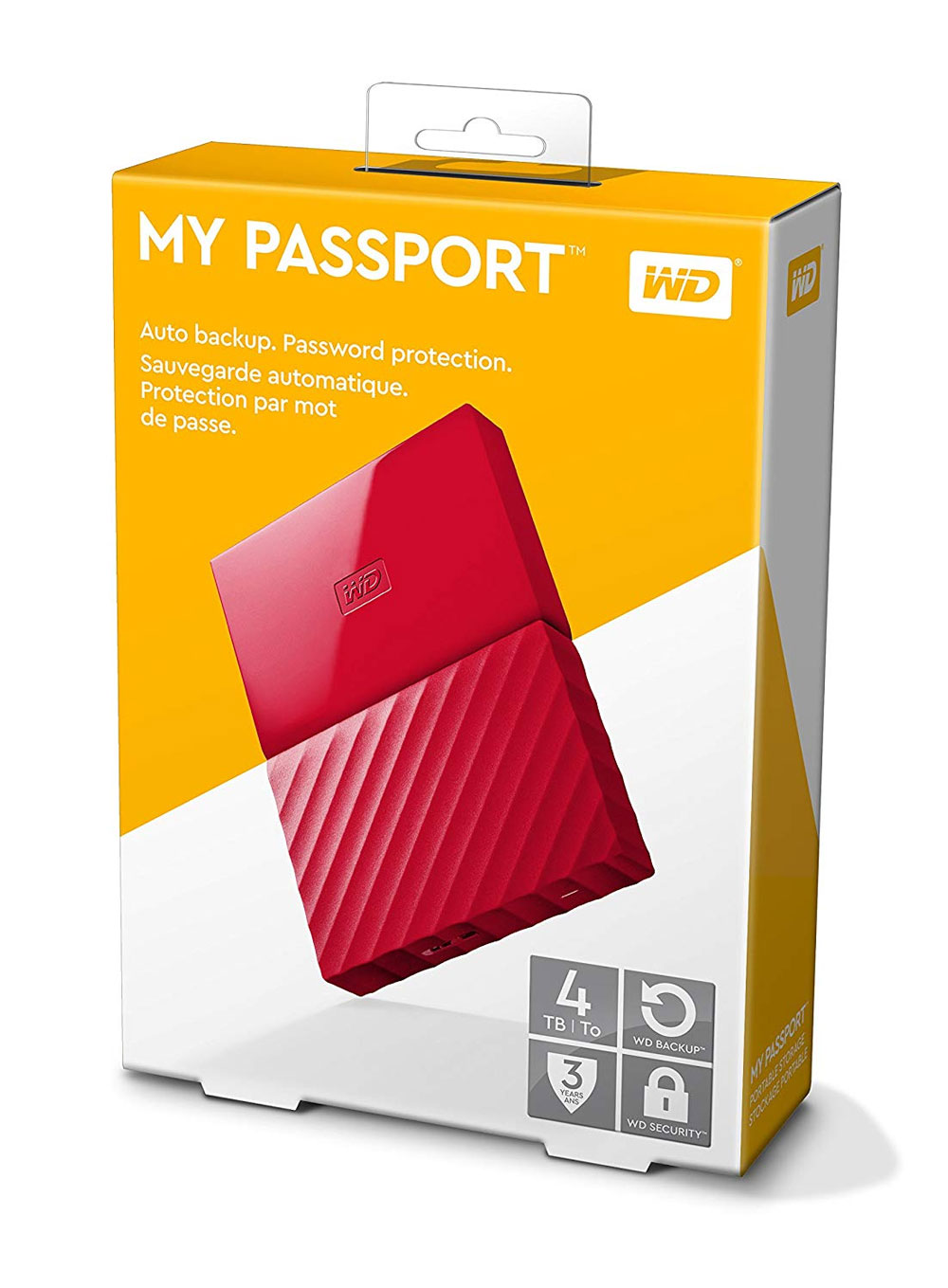 WD My Passport 4TB External HDD - Red - Best Deal - South Africa