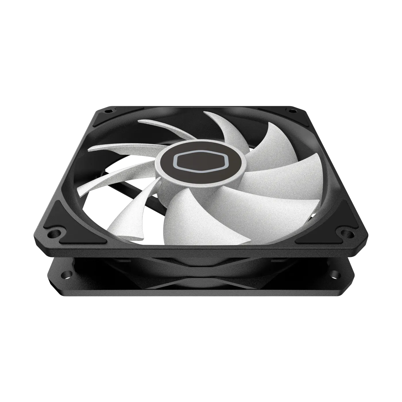 Cooling fan featuring anti-resonance design for quieter operation