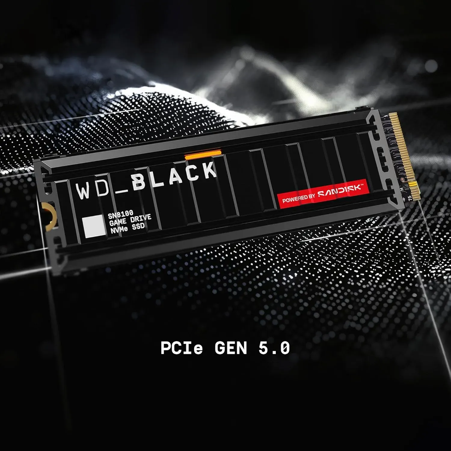 内蔵型SSD WD_BLACK SN8100 4TB SSD Western Digital WD_BLACK SN8100 NVMe SSD 4TB ヒートシンク搭載