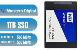 Western Digital Blue 1TB 2.5