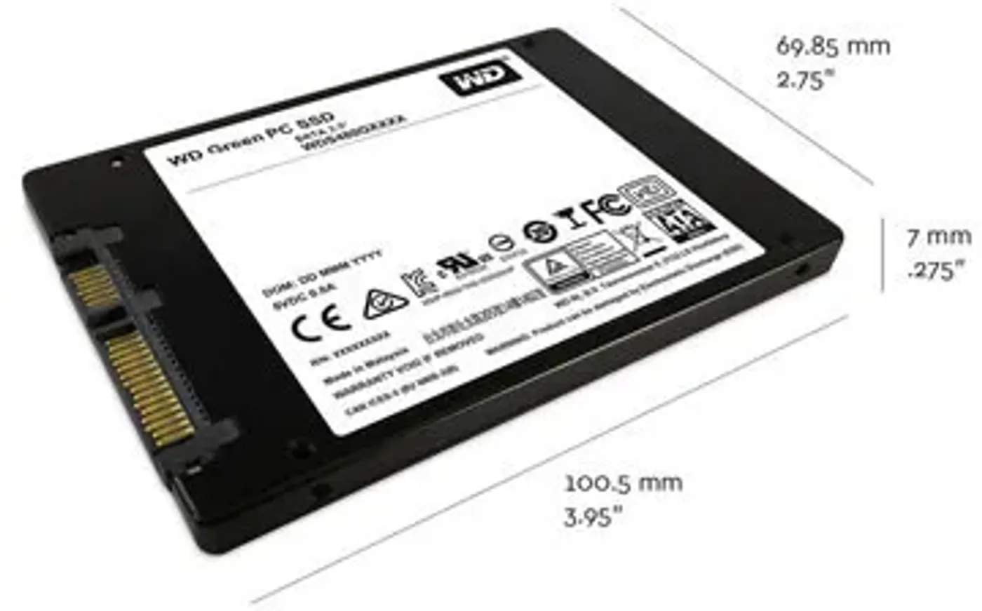 Western Digital Blue 1TB 2.5