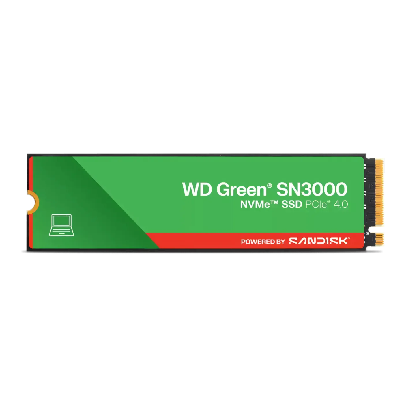 WD Green SN3000 NVMe SSD storage performance overview