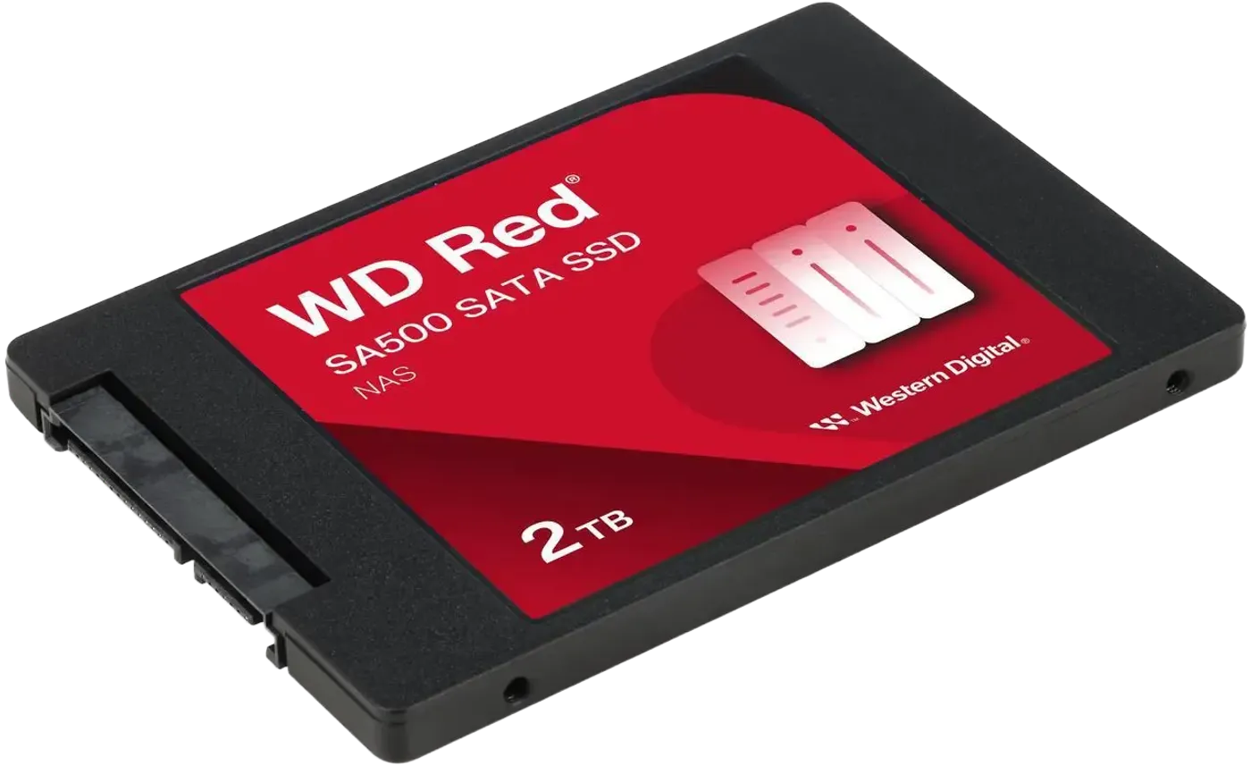 Western Digital Red SA500 2TB SATA SSD — NAS Caching, 560/520 MB/s