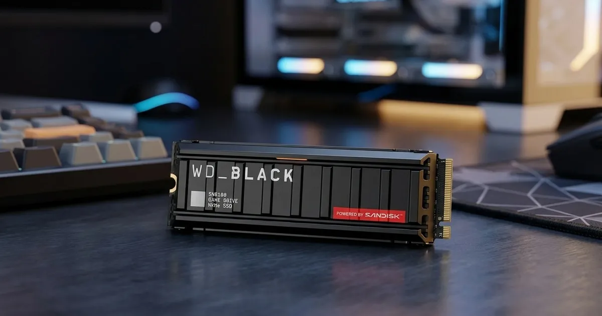 Western Digital SN8100 4TB NVMe SSD — 14,900 MB/s High-Speed | Evetech