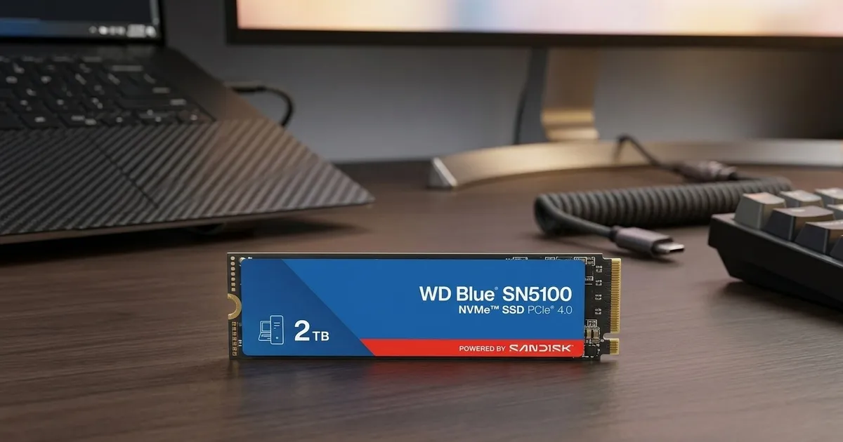 Western Digital WD Blue SN5100 2TB NVMe SSD — PCIe Gen4