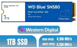 Western Digital WD Blue SN580 1TB Gen4 NVMe SSD | Evetech