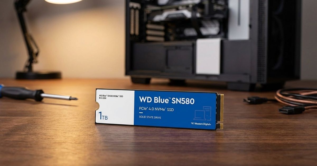 Western Digital WD Blue SN580 1TB Gen4 NVMe SSD | Evetech