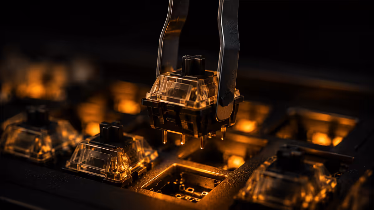 Hot-swappable keyboard switch