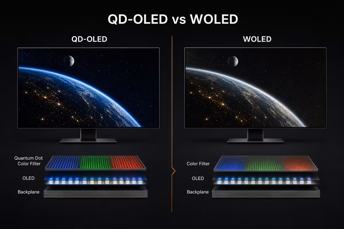 QD-OLED generation history