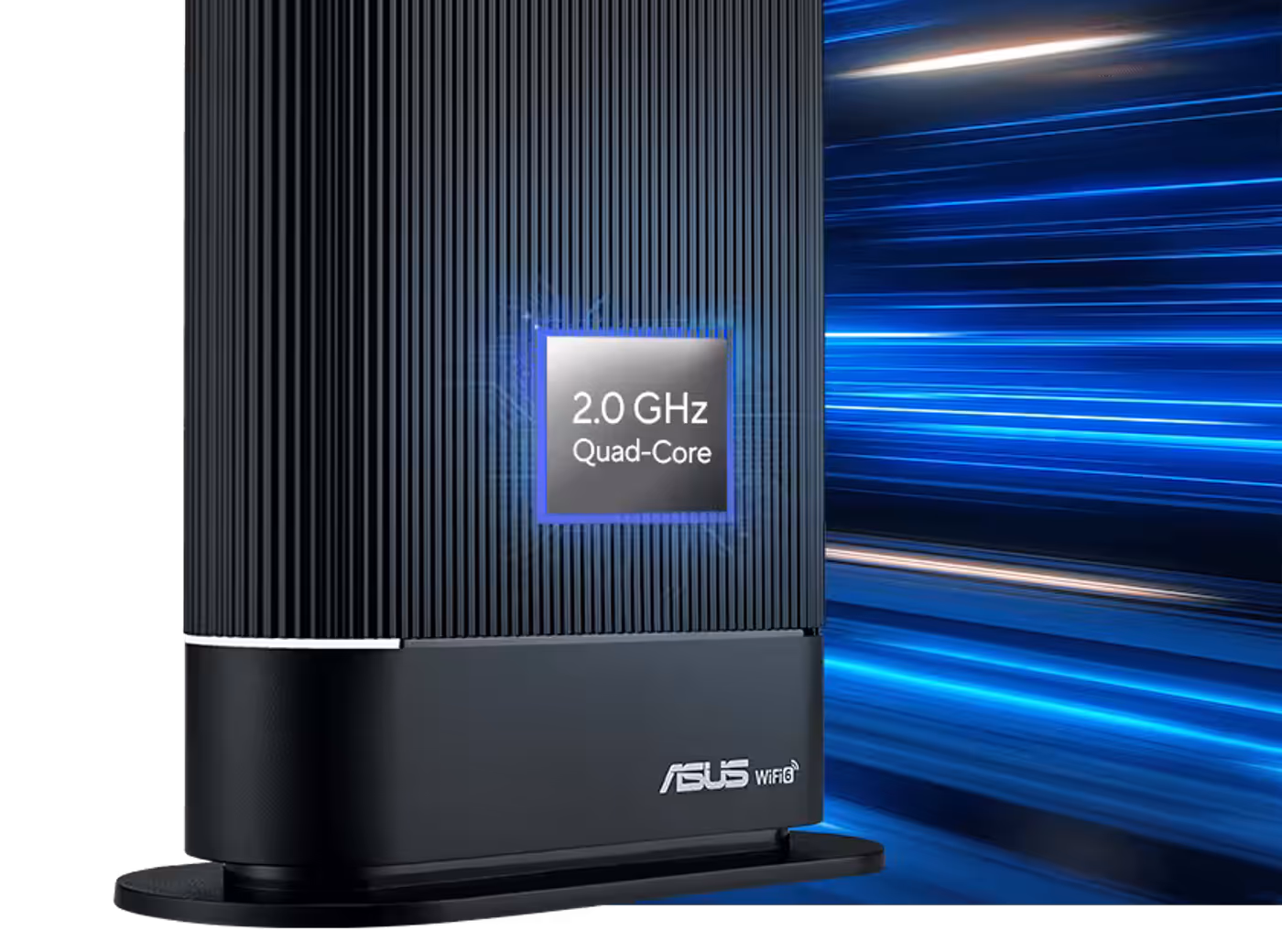 Internal hardware representation of the RT-AX59U quad-core processor performance