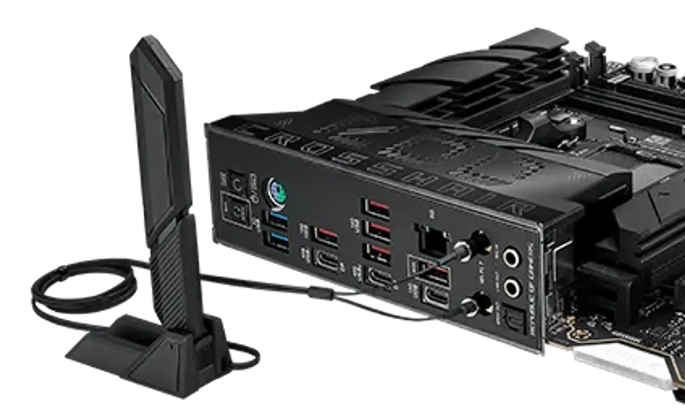 ROG Crosshair X870E Apex with ASUS WiFi Q-Antenna