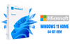 Microsoft Windows 11 Home 64-bit OEM — modern, secure OS - image 1