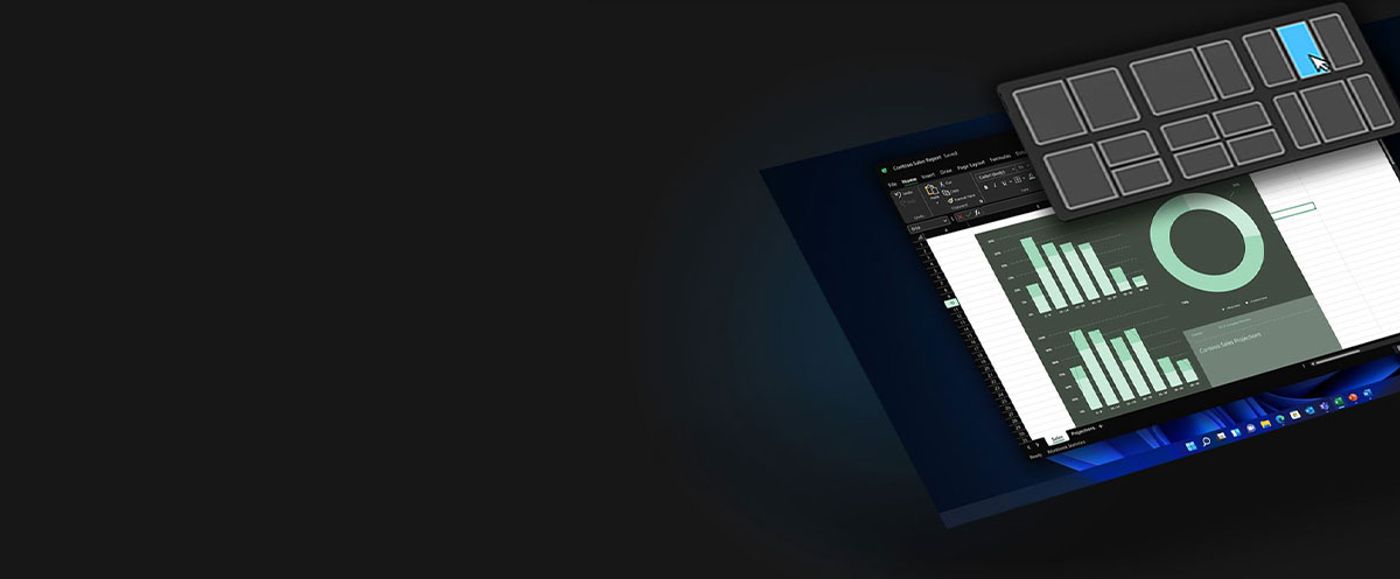 Interface of Microsoft Windows 11 Pro 64-bit operating system