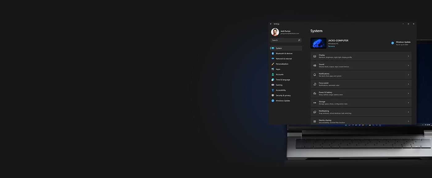Windows 11 Pro interface highlighting IT management and app compatibility