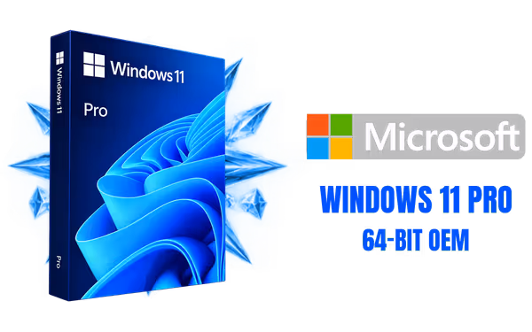 Microsoft Windows 11 Pro 64-bit OEM - Professional OS - image 1 Microsoft Windows 11 Pro 64-bit OEM - Professional OS - image 1