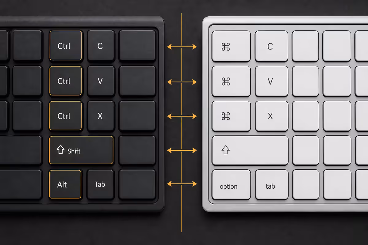 Windows Keyboard Shortcuts Vs Mac Translation