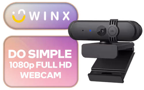 Winx Do Simple 1080p 30fps Full HD Webcam Winx Do Simple 1080p 30fps Full HD Webcam - Image 1