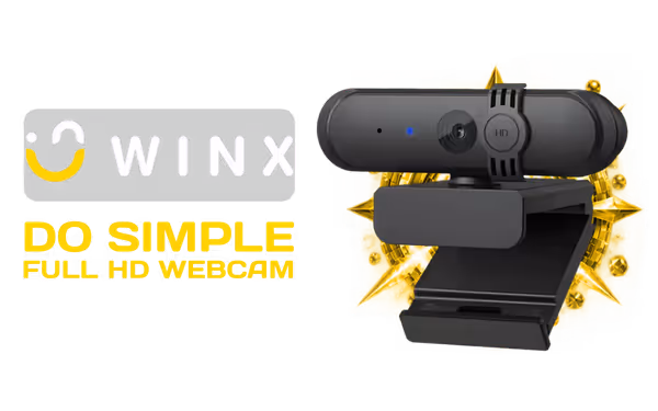 Winx Do WX-AV102 1080p Webcam — Privacy Slider, Clip - image 1 Winx Do WX-AV102 1080p Webcam — Privacy Slider, Clip - image 1