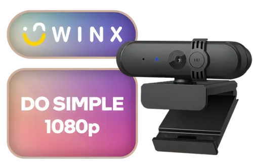 Winx Do Simple 1080p 30fps Full HD Webcam - Image 1
