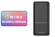 Buy Winx GO Simple 20000mAh Power Bank - High Capacity & Fast Charging - image 1