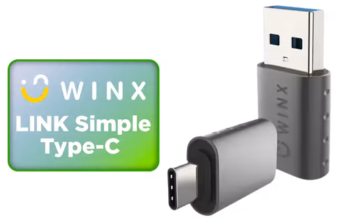 WINX LINK Simple Type C and USB Adapter Combo - Image 1