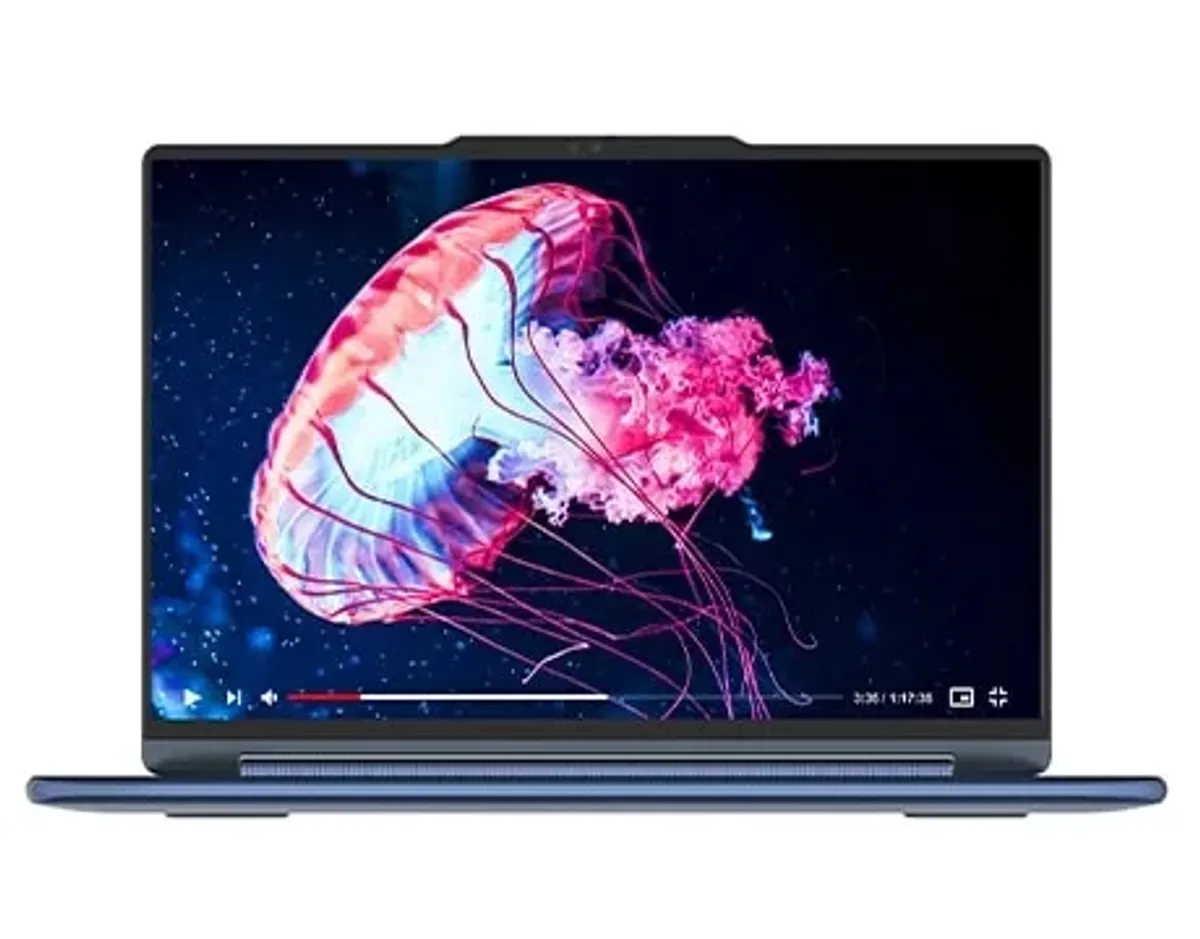 Laptop screen showing vivid colors and high contrast supported by Dolby Vision