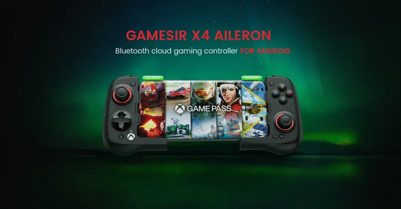 GameSir X4 Aileron Xbox licensed mobile gaming controller for Android