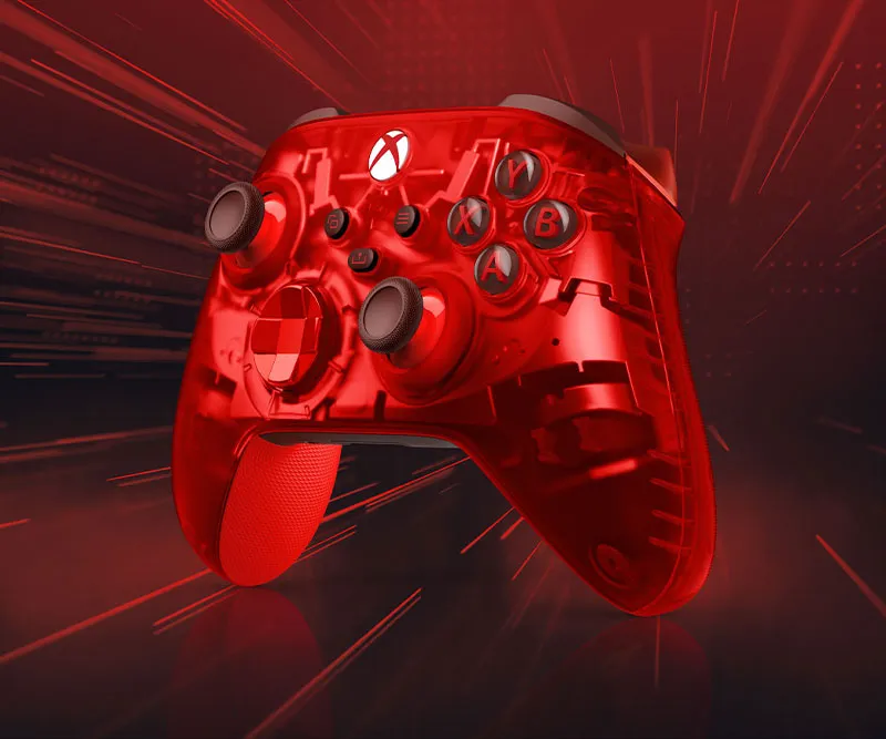 Close-up of Xbox Special Edition Pulse Cipher Controller