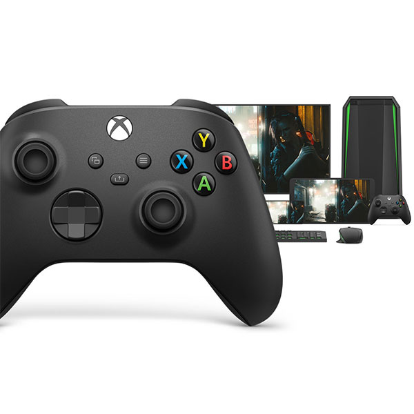 Xbox Wireless Controller showcasing device switching