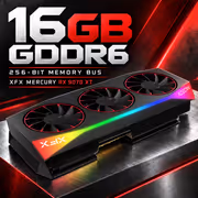 XFX Mercury Radeon RX 9070 XT OC 3100MHz Graphics Card - image 5