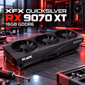 XFX Quicksilver RX 9070 XT 2970MHz 4096-core Graphics Card - image 2