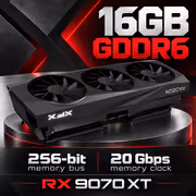 XFX Quicksilver RX 9070 XT 2970MHz 4096-core Graphics Card - image 5