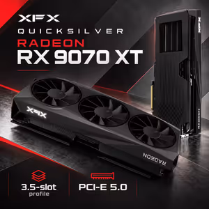 XFX Quicksilver RX 9070 XT 2970MHz 4096-core Graphics Card - image 6