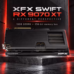 XFX SWIFT RX 9070 XT 16GB GDDR6 GPU — RDNA 4, Ray Tracing - image 4