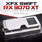 XFX SWIFT RX 9070 XT 16GB White GPU - RDNA 4 Power - image 4