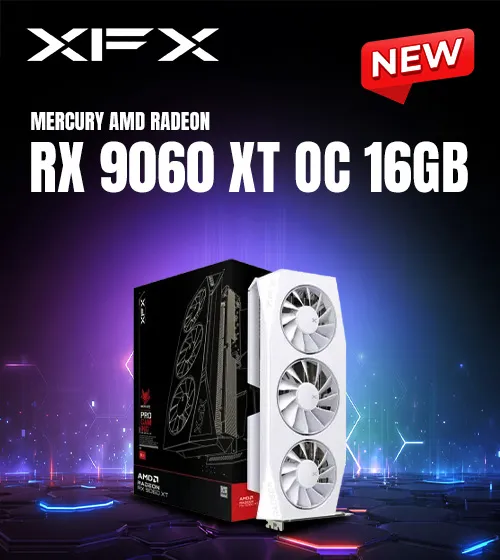 XFX Mercury Radeon RX 9060 XT OC 16GB