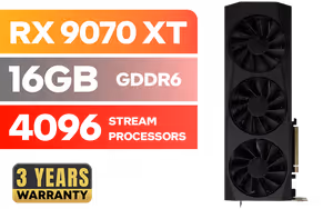 XFX Quicksilver Radeon RX 9070 XT 16GB Graphics Card - Image 1