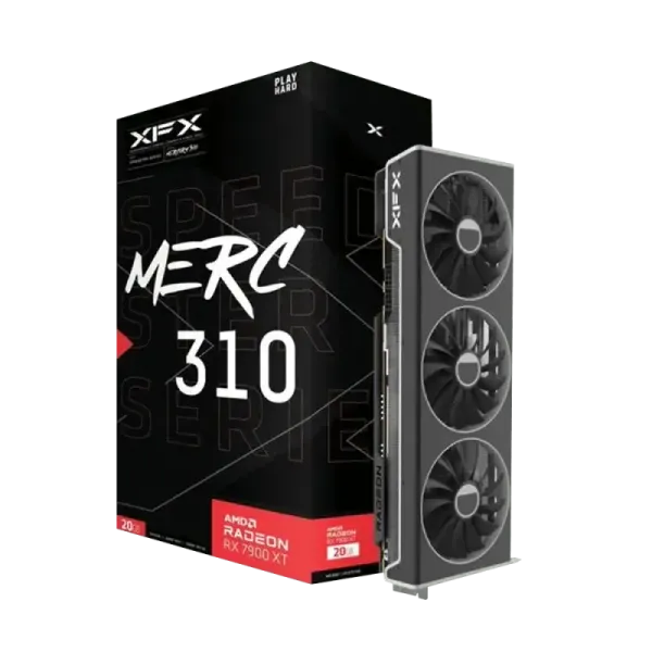 XFX Speedster MERC 310 AMD Radeon RX 7900 XT 20GB GPU - High
