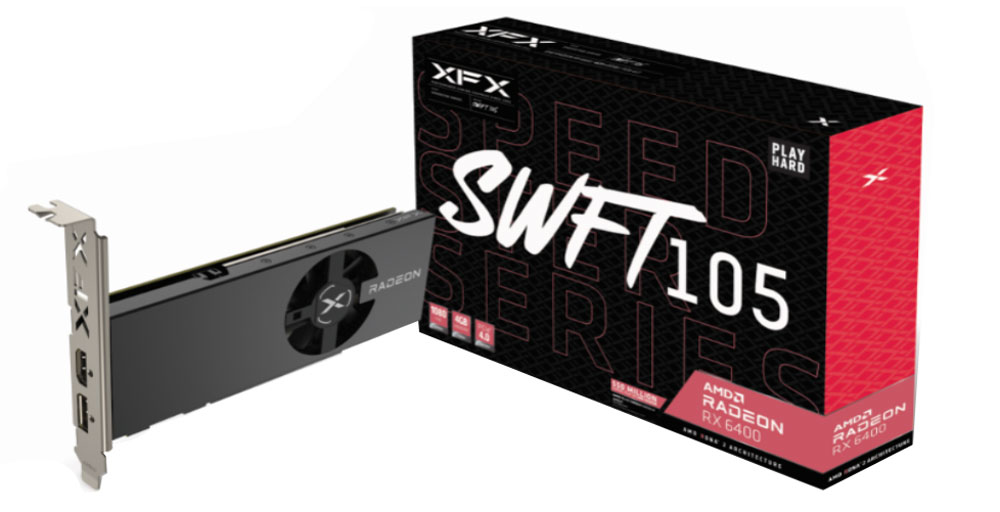 XFX SWFT105 Radeon RX 6400 4GB GDDR6 - Best Deal - South Africa