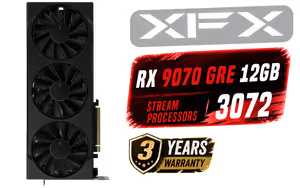 XFX SWIFT AMD Radeon RX 9070 GRE 12GB GPU - image 1