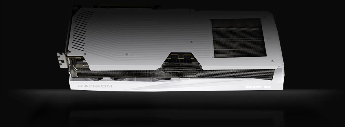 XFX SWIFT RX 9070 XT 16GB White GPU - RDNA 4 Power | Evetech