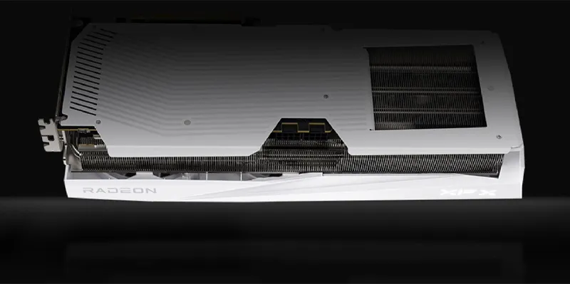 XFX SWIFT RX 9070 XT 16GB White GPU - RDNA 4 Power | Evetech