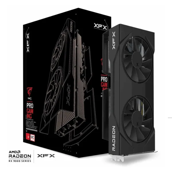 XFX SWIFT Radeon RX 9060 XT OC 8GB GDDR6 – Power & Performance