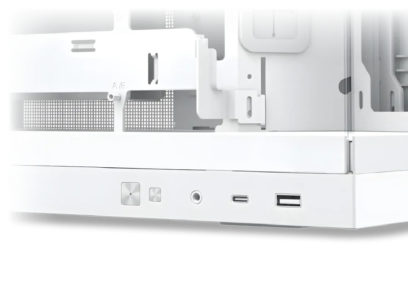 Image showing the ARGB and PWM control box with remote controller for fan and lighting